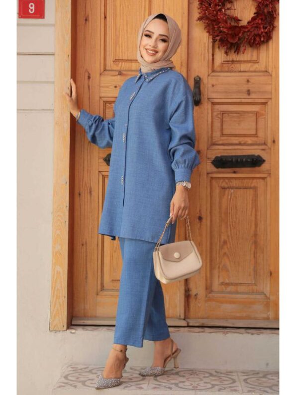Quzey Dual Suit - Denim Blue