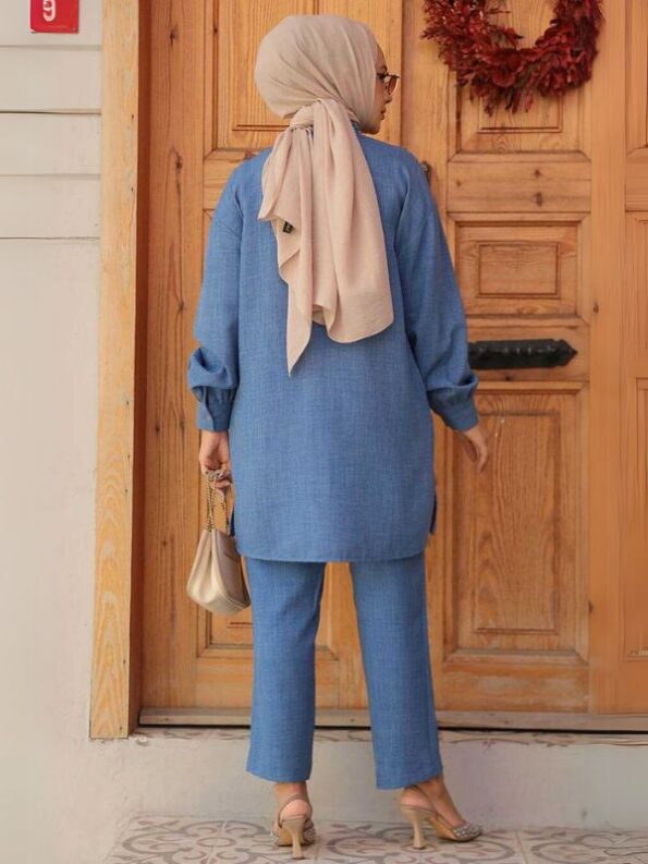 Quzey Dual Suit - Denim Blue