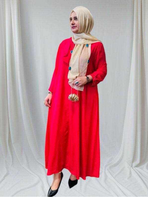 Quzey Modest Formal - 3037 Red