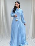 Quzey Modest Dress – Blue