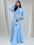 Quzey Modest Dress – Blue