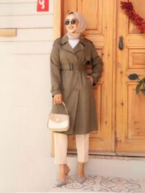 Quzey Trench Coat - Russet