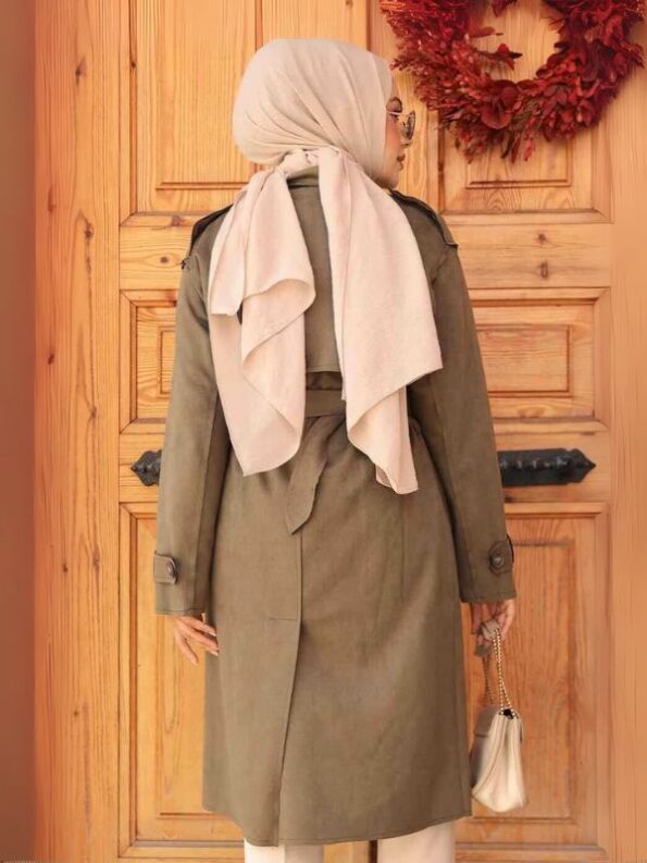 Quzey Trench Coat - Russet