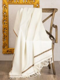 Junaid Jamshed Shawl - Off White