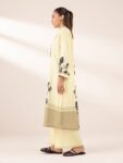 Sapphire – Off-White Printed Lawn Shirt