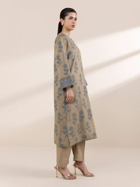 Sapphire - Beige Jacquard Shirt
