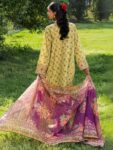 HEERAS Cotton – Lemon Crown Frock