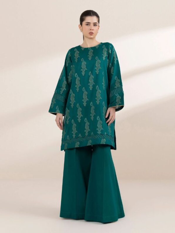 Sapphire - Green Jacquard V2-17