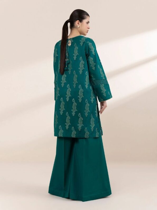 Sapphire - Green Jacquard V2-17