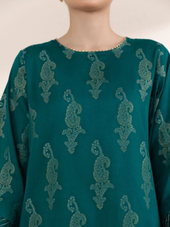 Sapphire - Green Jacquard V2-17